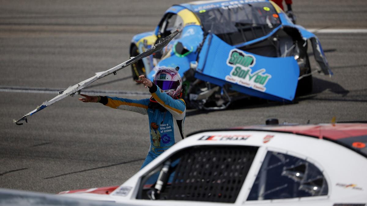 Joey Gase fined $5,000 by NASCAR for Richmond violation