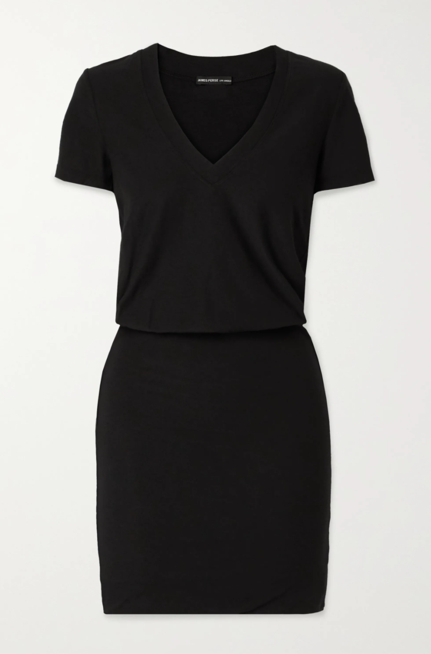 Stretch-cotton jersey mini dress. Image via Net-A-Porter.