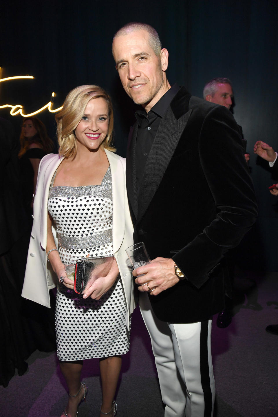 Closeup of Reese Witherspoon and Jim Toth