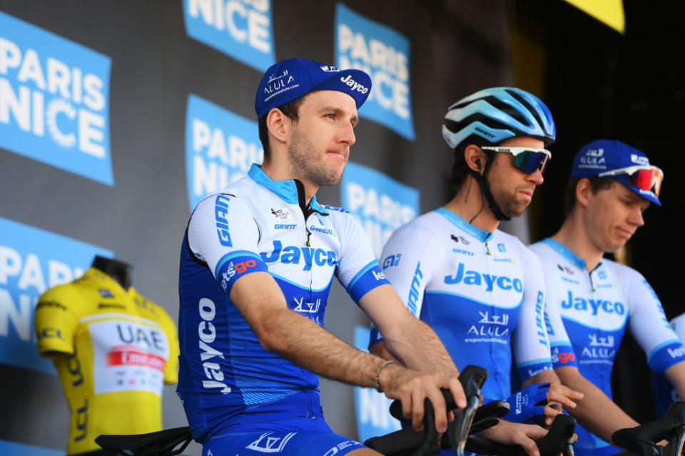 Simon Yates at Paris-Nice.