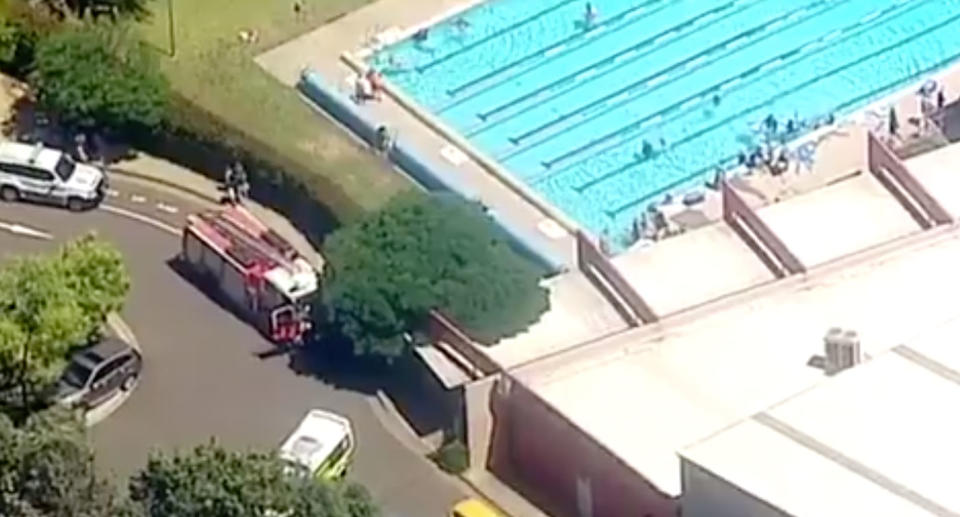 Nine young children are being assessed for breathing difficulties after it’s believed an incorrect chemical mixture led to the fumes being released at Wollondilly Community Leisure Centre. Source: 7 News