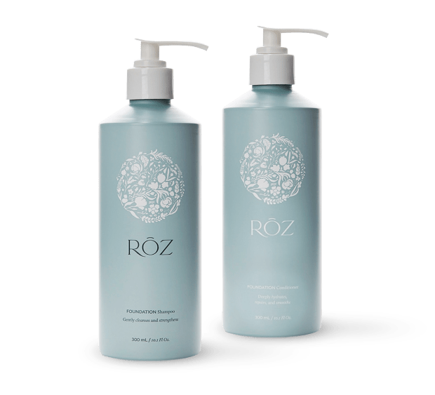 <p><strong>Roz The Foundation Duo Shampoo & Conditioner $72, <a href="https://rozhair.com/products/the-foundation-duo" rel="nofollow noopener" target="_blank" data-ylk="slk:available here;elm:context_link;itc:0;sec:content-canvas" class="link ">available here</a>:</strong> "I've been a longtime admirer of hairstylist <a href="https://fashionista.com/tag/mara-roszak" rel="nofollow noopener" target="_blank" data-ylk="slk:Mara Roszak;elm:context_link;itc:0;sec:content-canvas" class="link ">Mara Roszak</a>, who works with celebrities like Zoe Saldaña and Michelle Yeoh. The effort she put into developing her namesake hair-care brand is clear from the quality and performance of the formulas. I'm particularly obsessed with the ultra-gentle shampoo and conditioner, which rely on natural surfactants, peptides and ceramides to smooth and strengthen hair. Bonus: They work on all hair types and smell incredible — like an airy, sun-drenched flower-and-herb garden." —Stephanie Saltzman, Beauty Director</p>