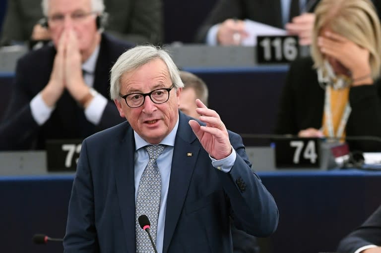 Theresa May will take afternoon tea with the president of the EU commission, Jean-Claude Juncker