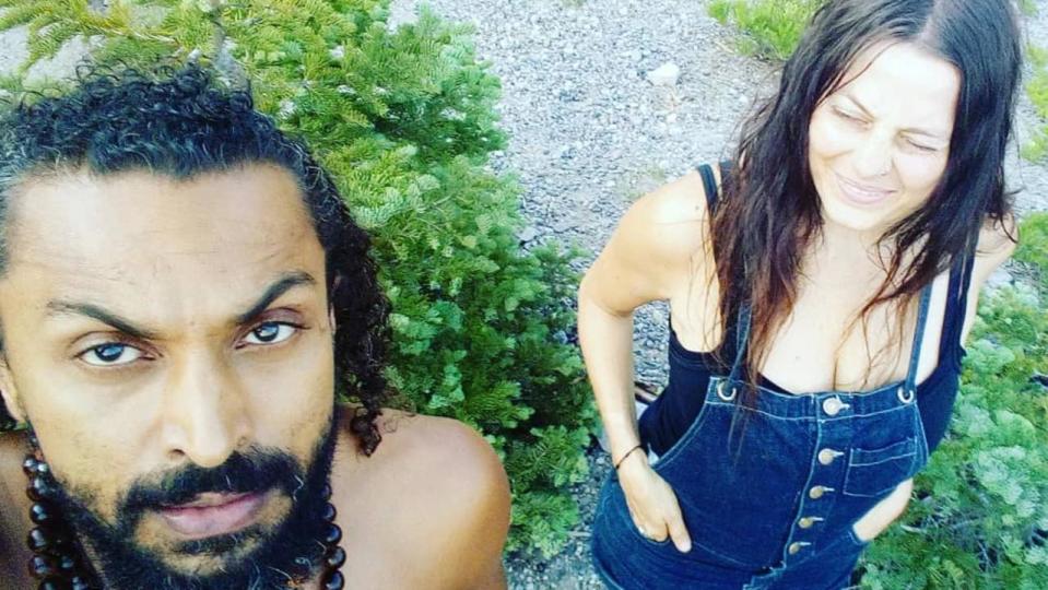 Luciano Kross and Angelina Smith died in the landslide. Picture: Instagram