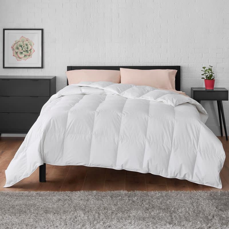 7) Down Feather Blend Comforter