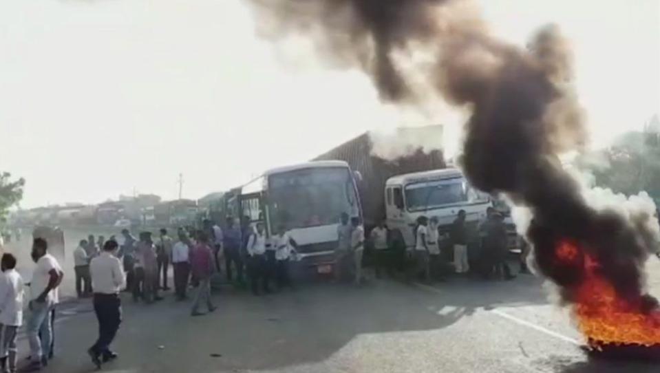 India fuel strike