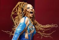 <p>Chlöe Bailey performs on the Daytime Show stage of the iHeartRadio Music Festival at Area15 in Las Vegas on Sept. 24.</p>