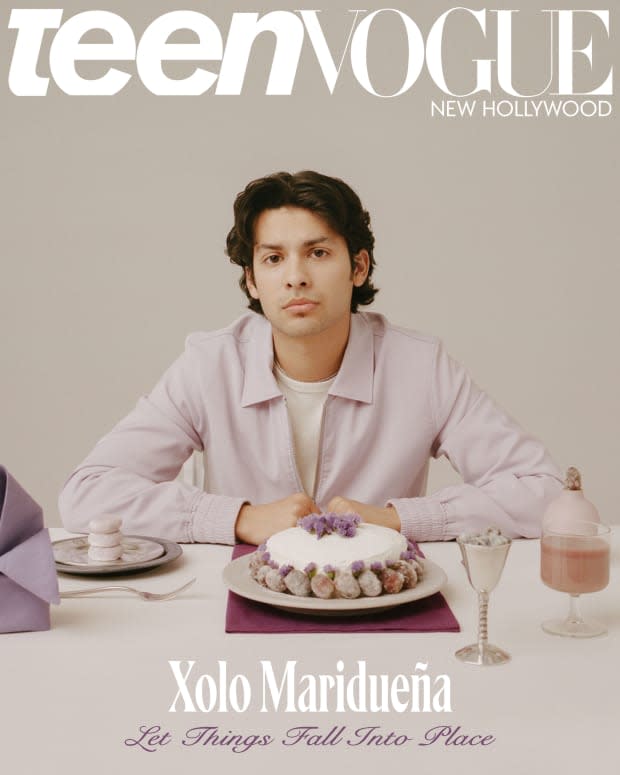 <p>Xolo Maridueña on the <em>Teen Vogue</em> New Hollywood cover. </p><p>Photo: Amy Harrity/Courtesy of "Teen Vogue"</p>