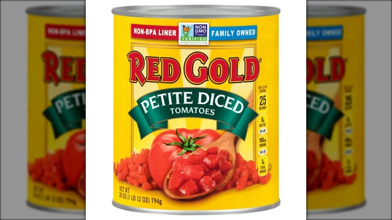 Red Gold canned tomatoes