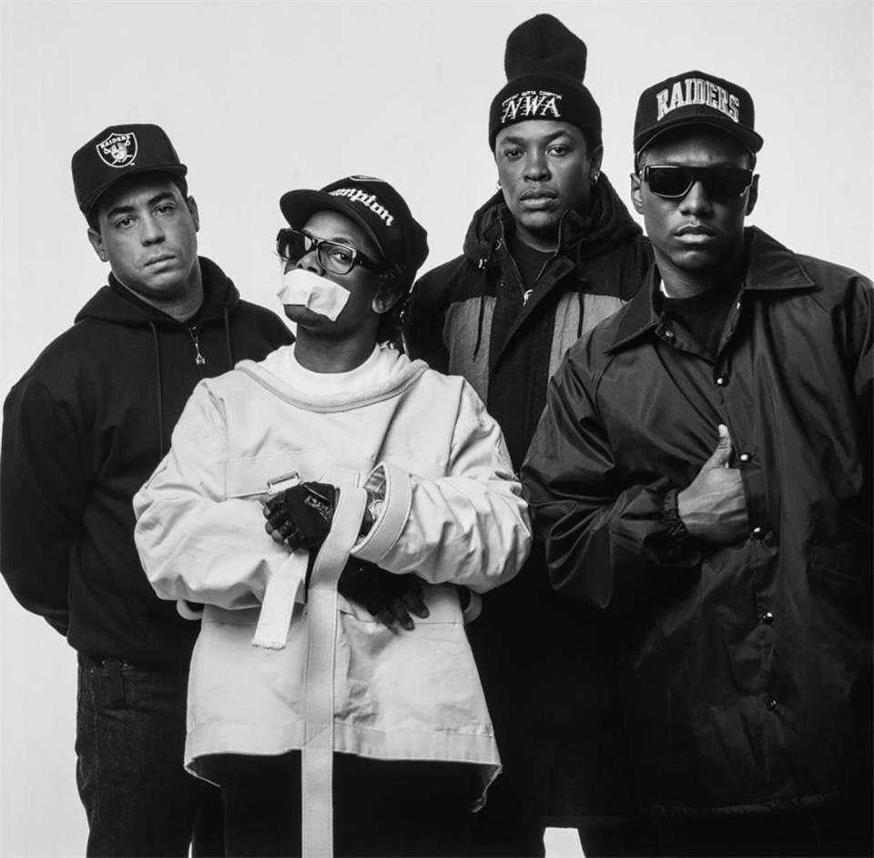 Starter was also popular with hip-hop group N.W.A.