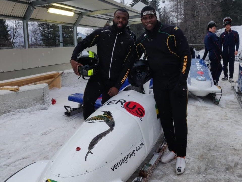 Jamaican Bobsleigh Team