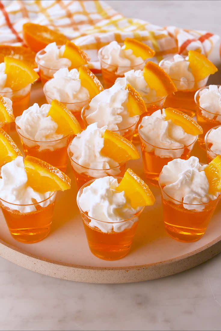 Creamsicle Jell-O Shots