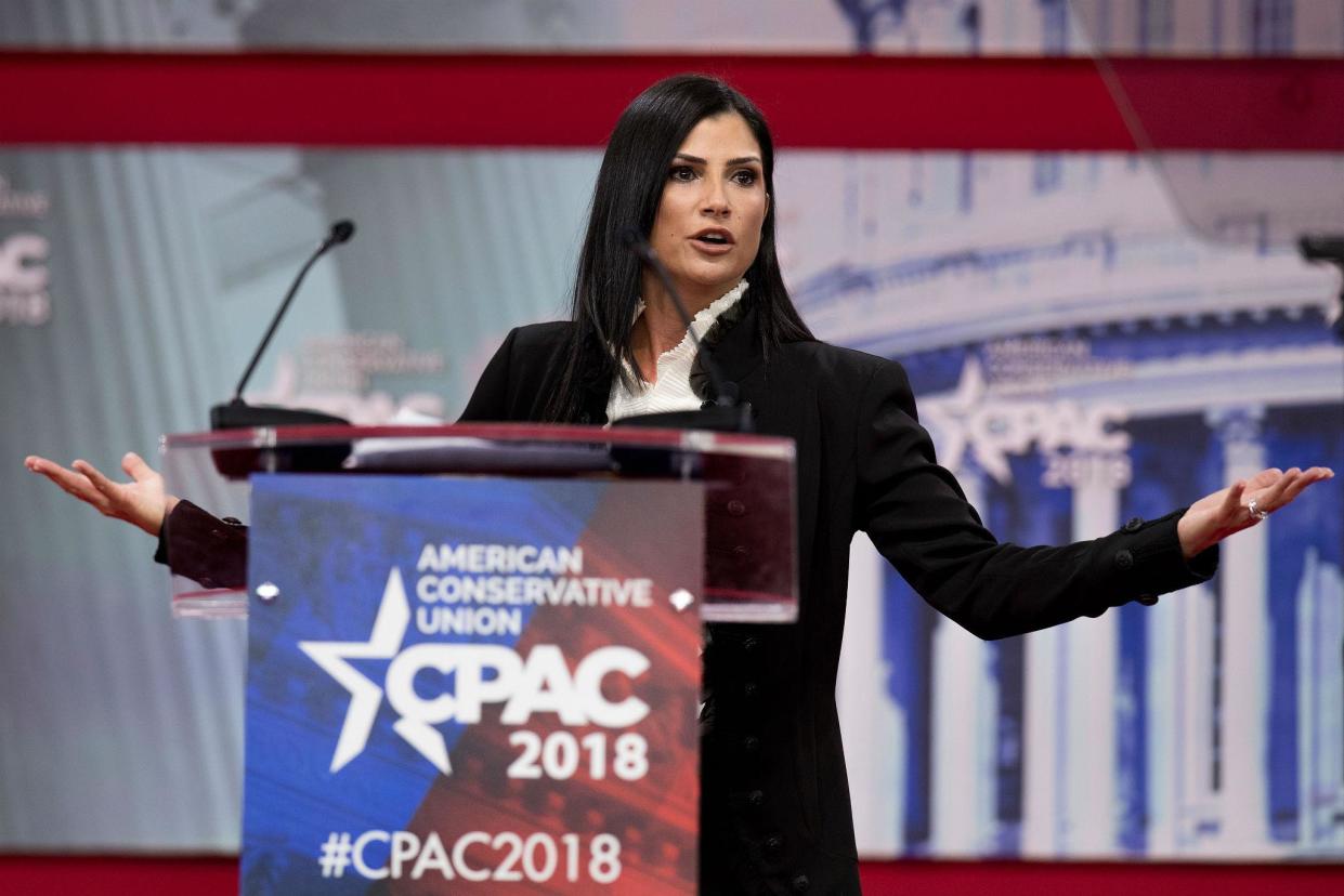 NRA spokesperson Dana Loesch speaks during the 2018 Conservative Political Action Conference: Getty Images