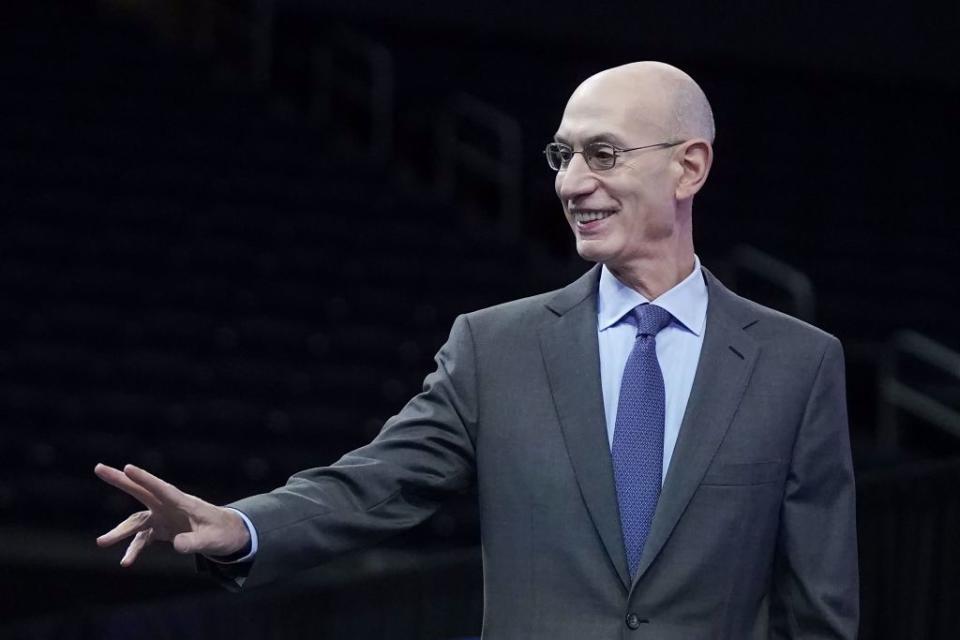 NBA總裁席爾佛上任將滿10年。（美聯社資料照）