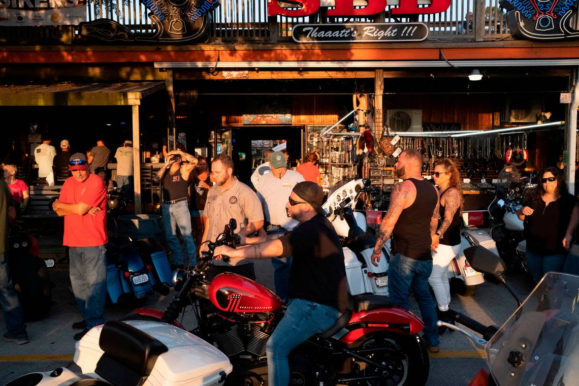 The Myrtle Beach Bike Week 2023 Spring Rally officially started May 12 with riders cruising into popular venues across the Grand Strand area. The event, which is expected to bring more than 30,000 bikers, runs through May 21, 2023. May 12, 2023.