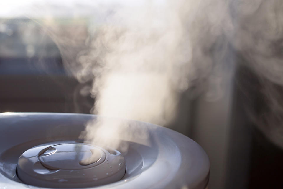 Switch on a humidifier