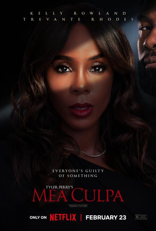 "Mea Culpa," a new film from Tyler Perry starring Kelly Rowland and Trevante Rhodes, is coming to Netflix. Photo courtesy of Netflix