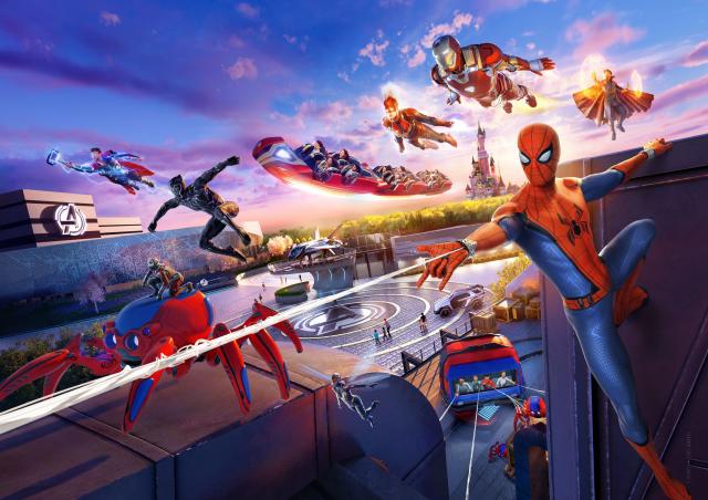 When is Marvel Avengers Campus opening at Disneyland Paris