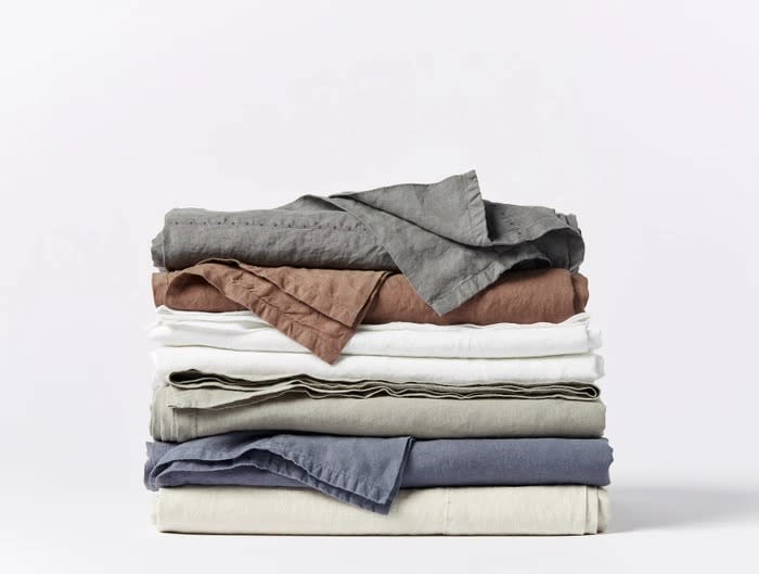 Organic Relaxed Linen Sheets by Coyuchi