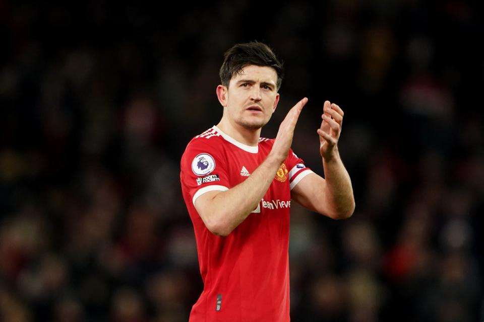 Harry Maguire joined Manchester United on this day in 2019 (Zac Goodwin/PA) (PA Archive)