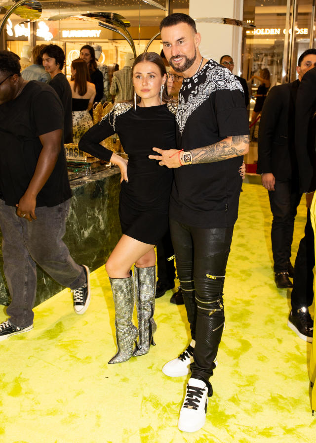 celebrities wearing philipp plein