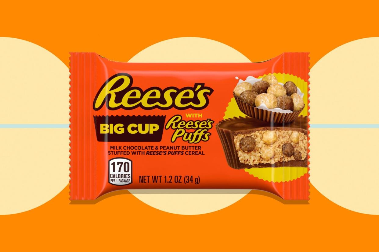 Reese’s Big Cup Stuffed with Reese’s Puffs Cereal