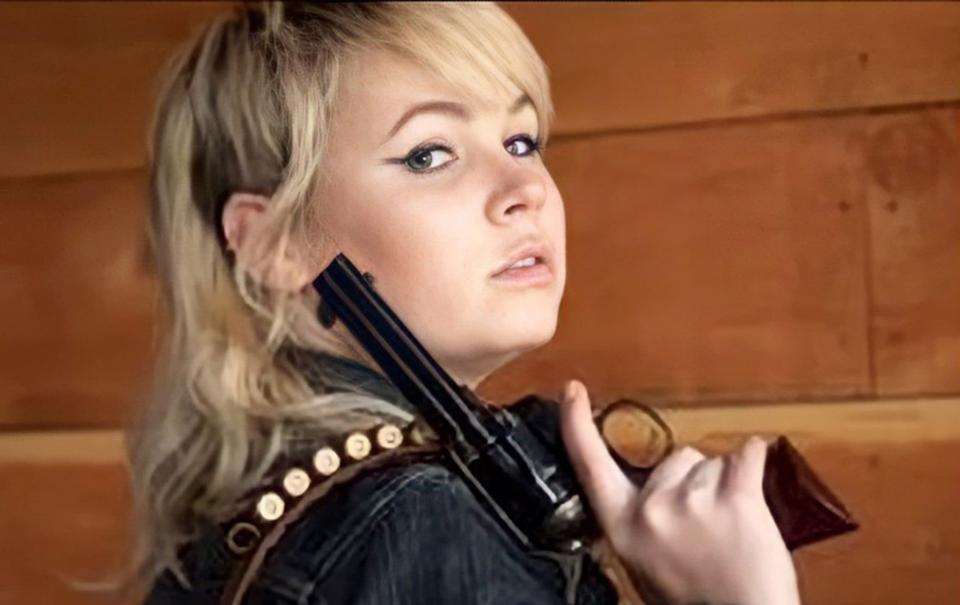 Hannah Gutierrez learned much about guns from her father, Thell Reed - Instagram