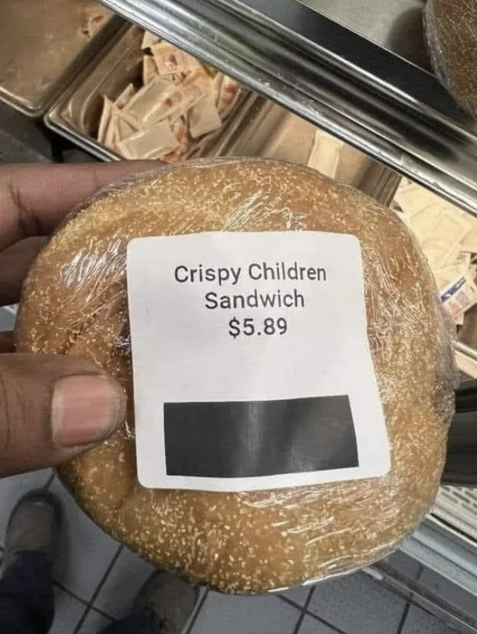 "Crispy Children Sandwich"