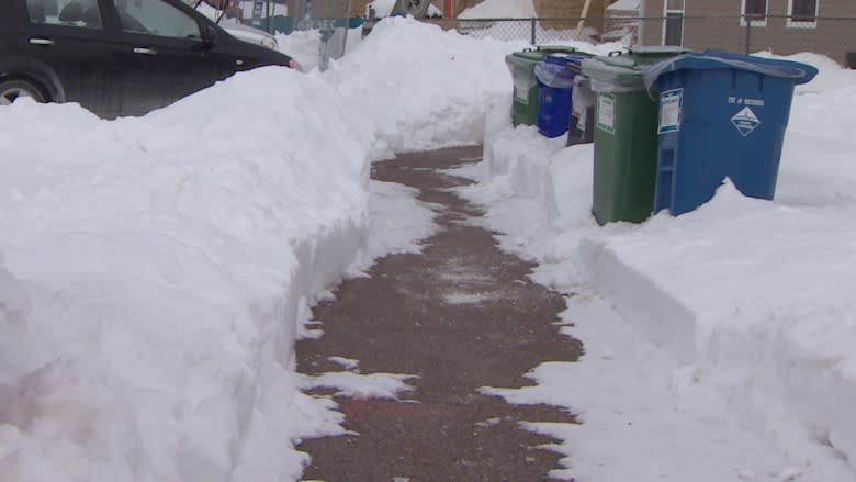 Enfield Manor residents forced to dig themselves out after storms