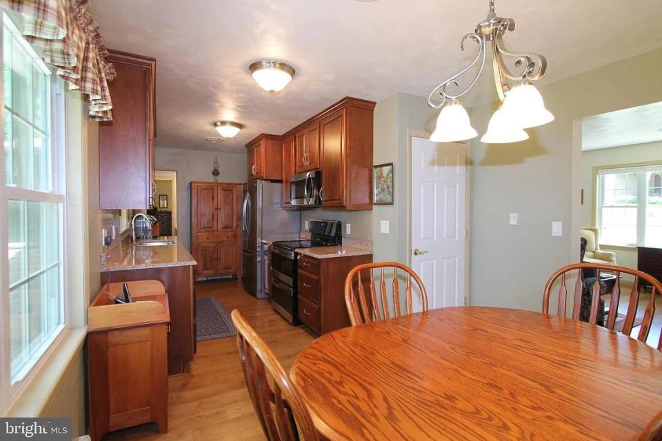 A view of the kitchen at 716 Oak Hall St. in Boalsburg. Photo shared with permission from home’s listing agent, Peter Chiarkas of Kissinger Bigatel and Brower Realtors.