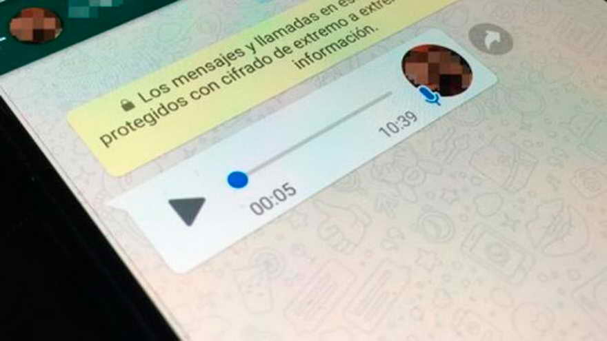 WhatsApp lanza las notas de voz de una sola escucha.