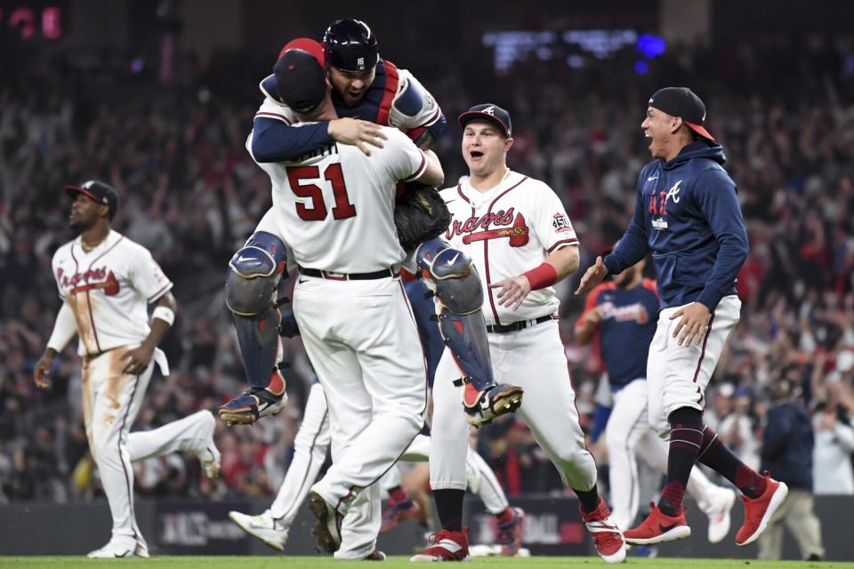 Braves wins NLCS.