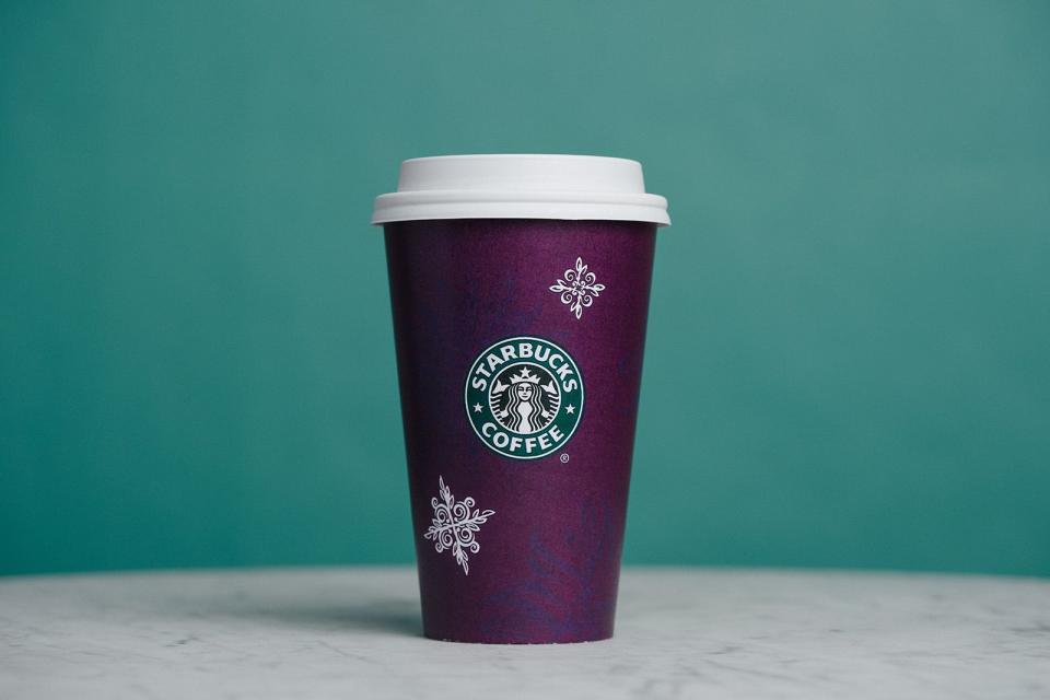 Starbucks 1998 Holiday Cup Design