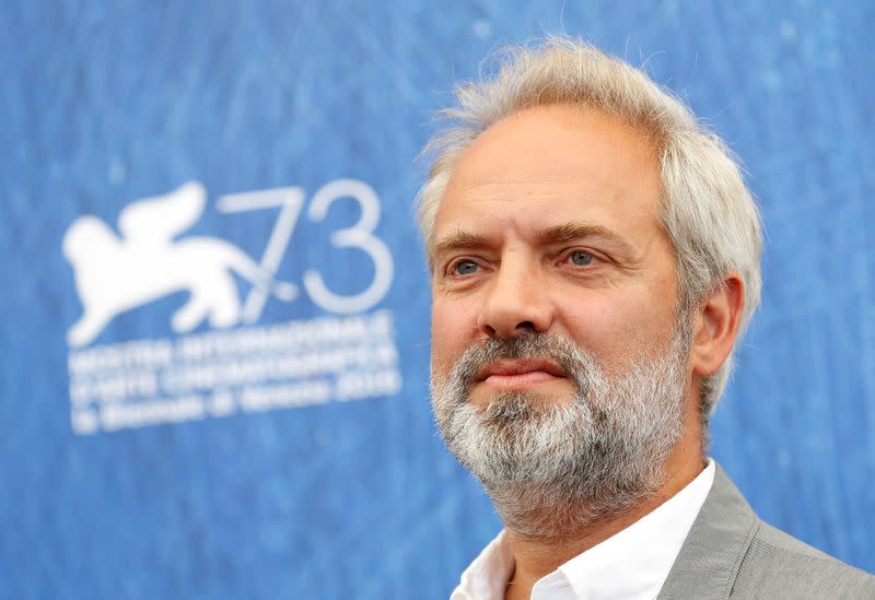 FILE PHOTO: Film director Sam Mendes, chairman of Venezia 73 International Jury, poses for photographers during a photocall at the 73rd Venice Film Festival in Venice