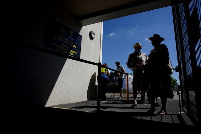 Fans were allowed in to watch England Women for the first time since the coronavirus pandemic