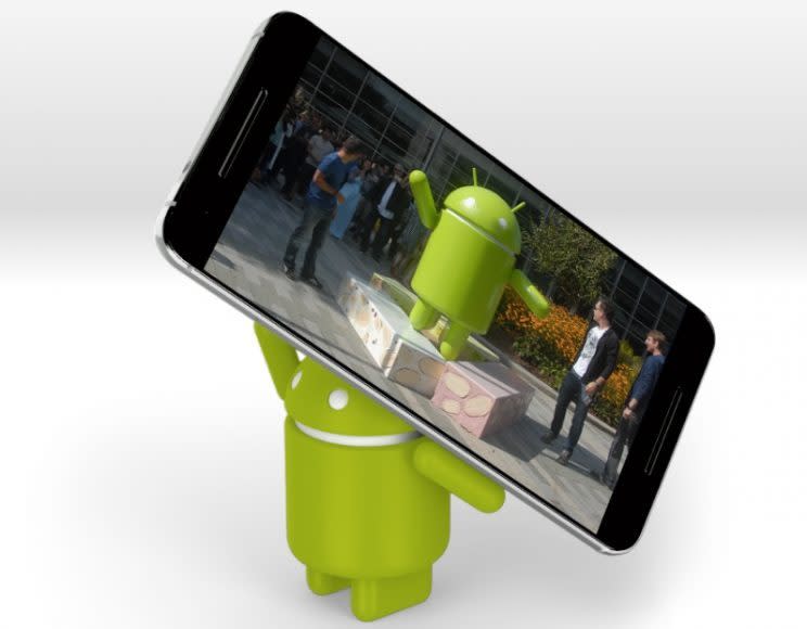 Google Android 7.0 Nougat logo