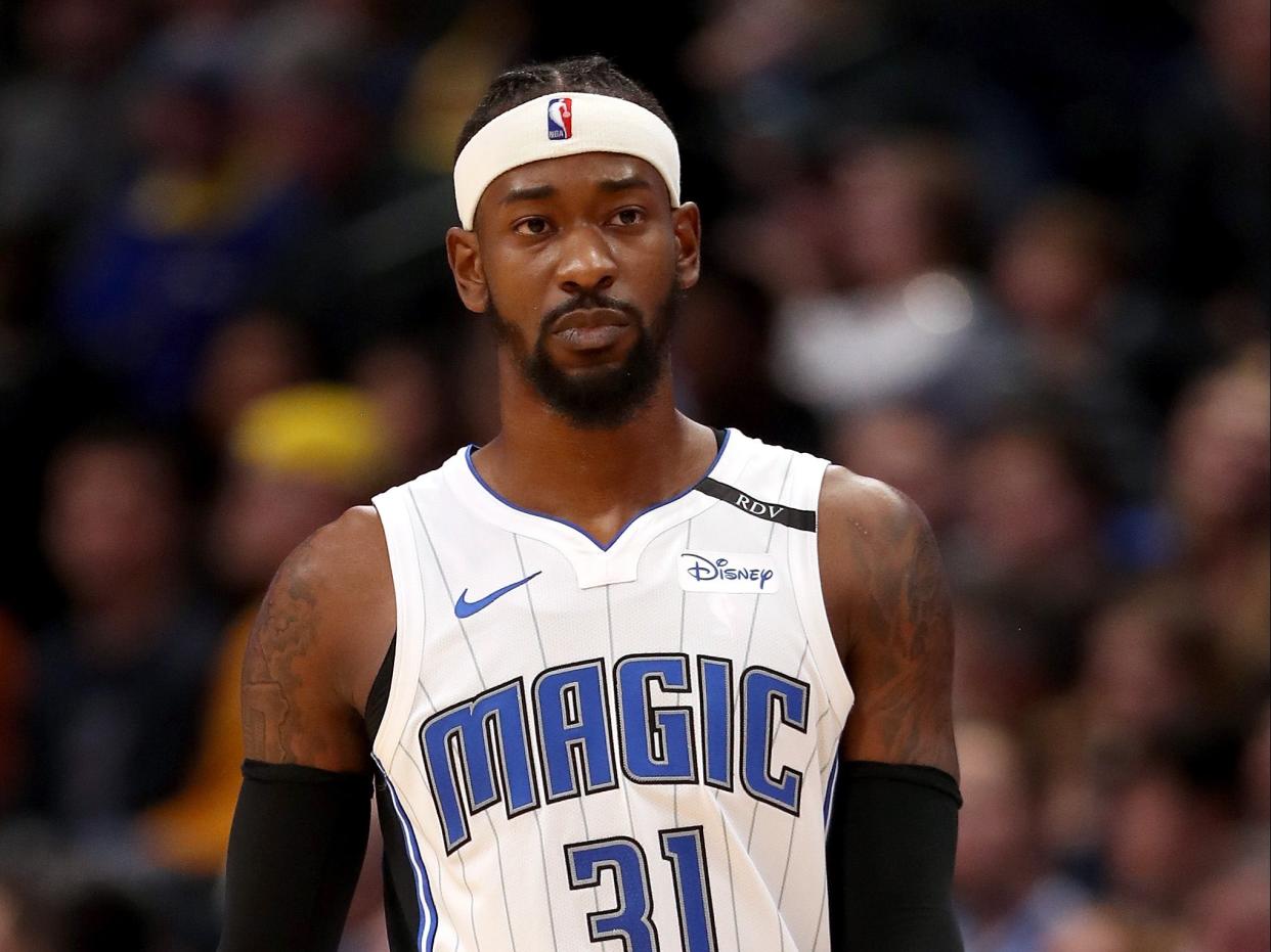 <p>Terrence Ross #31 of the Orlando Magic plays the Denver Nuggets at the Pepsi Center on 23 November, 2018 in Denver, Colorado</p> (Getty Images)