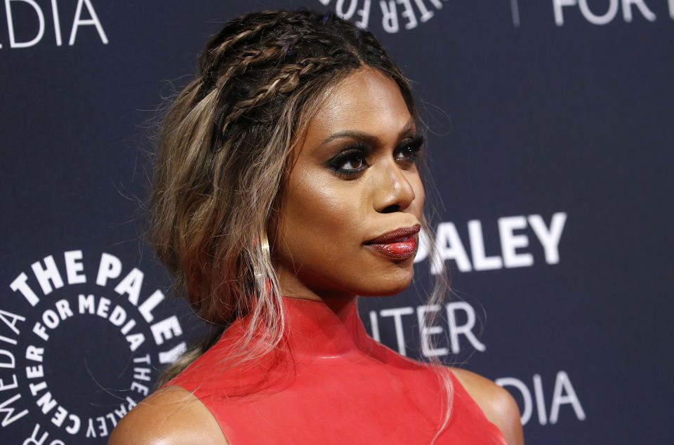 Actress and activist Laverne Cox says the upcoming Supreme Court case on LGBTQ discrimination could turn out to be “the most consequential case" on the issue in her lifetime. (Photo by John Lamparski/Getty Images)