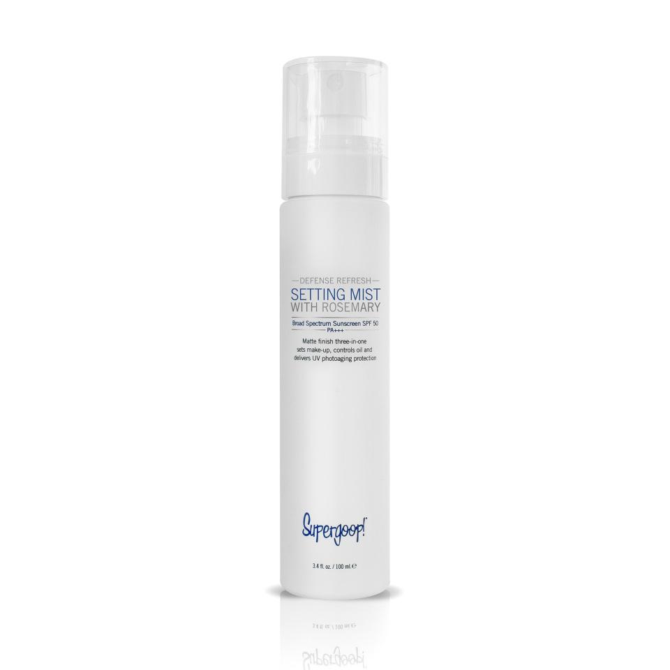 Supergoop Defense Refresh Setting Mist Broad Spectrum SPF 50