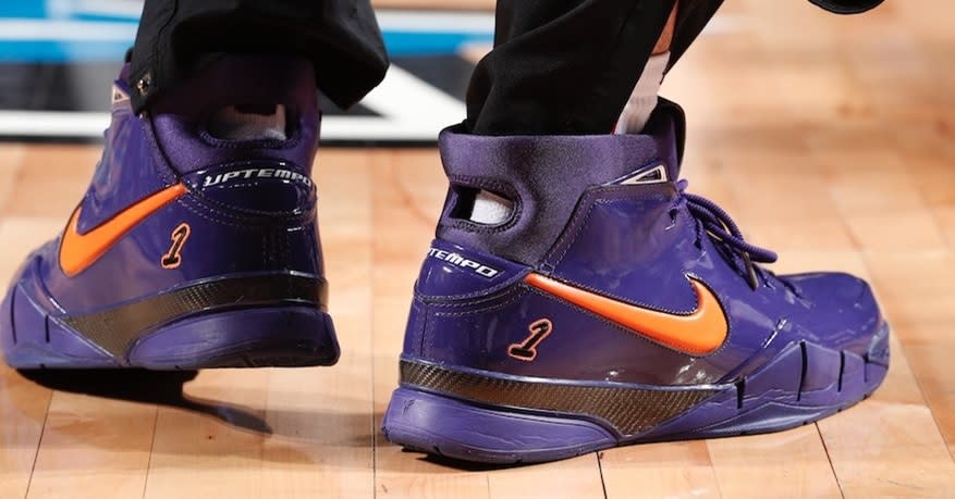 選手實著/ Devin Booker 親自著用Nike Zoom Kobe 1 Protro PE 亮相