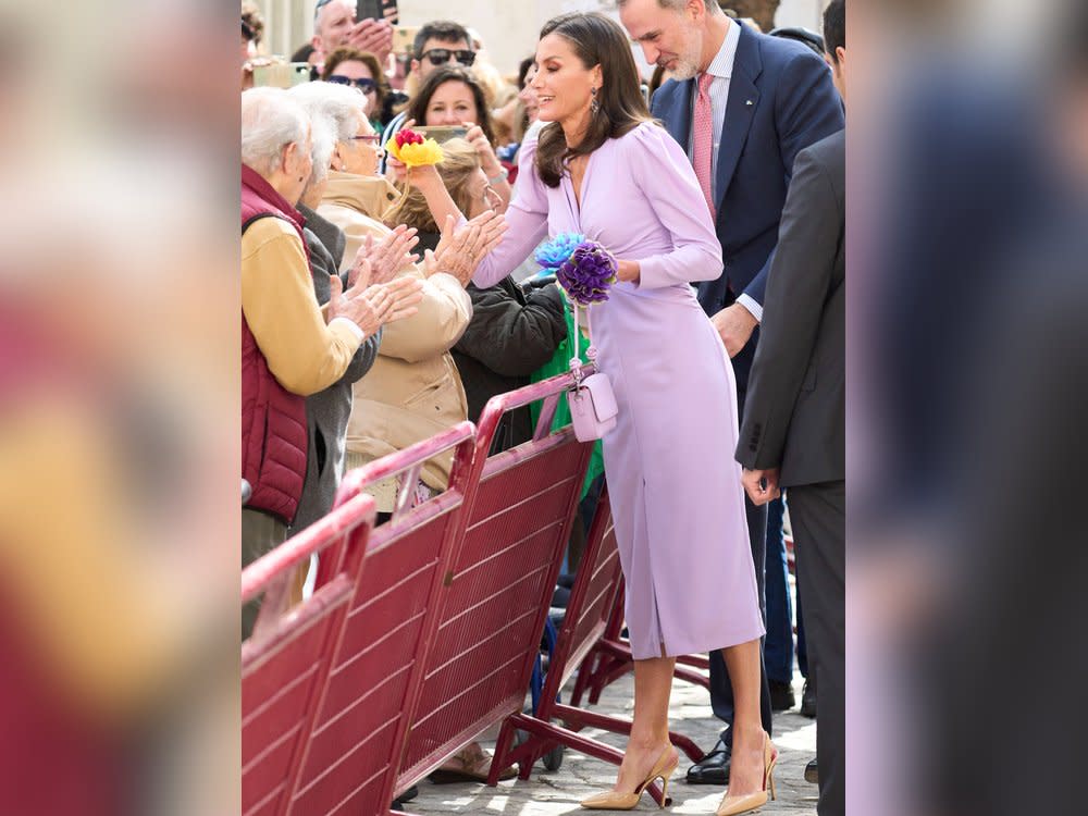 Königin Letizia und König Felipe VI. von Spanien bei einem Termin Cádiz. (Bild: imago/PPE)