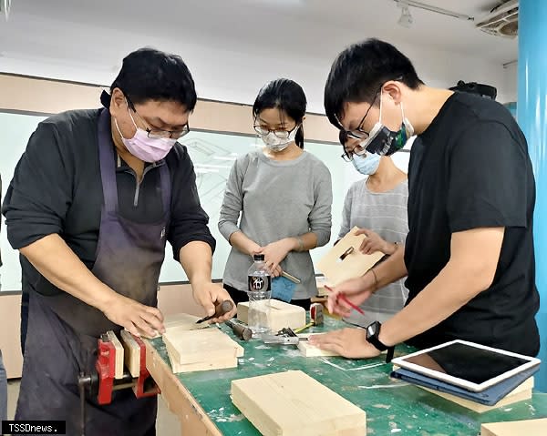 新北技職學校開箱School open days技高參訪實習課程體驗。（圖：新北市教育局提供）