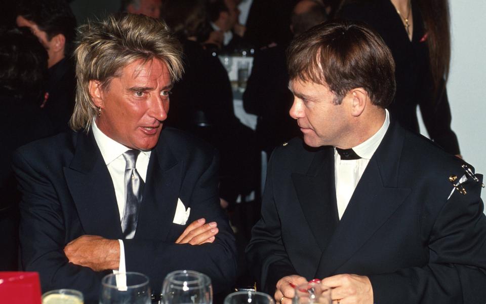 'No, I sold more records': Rod Stewart and Elton John