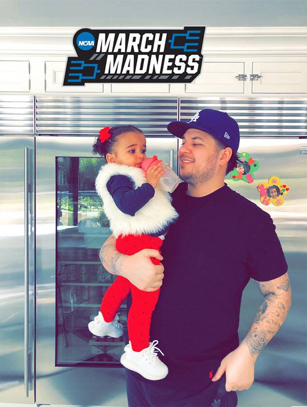 Rob Kardashian and Dream | Rob Kardashian/Twitter