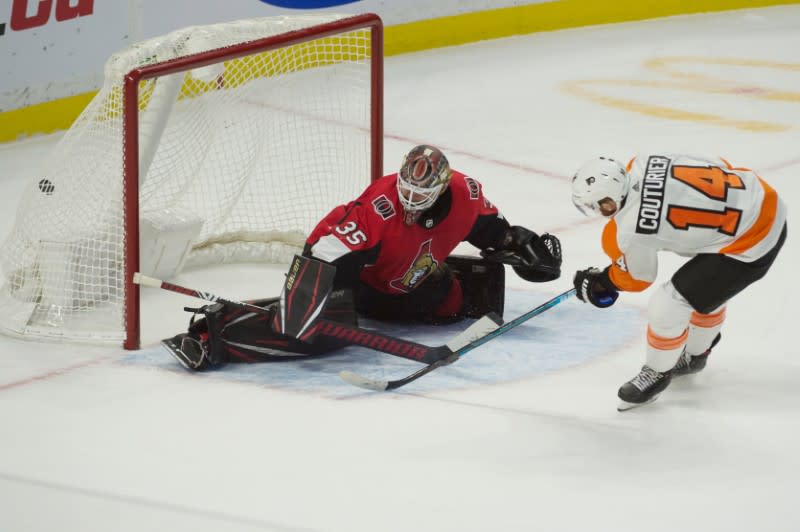 NHL: Philadelphia Flyers at Ottawa Senators