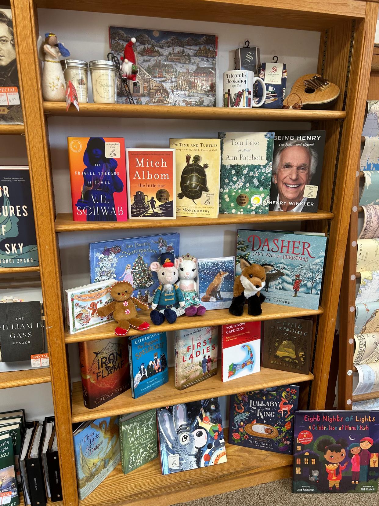 Some gift recommendations from the staff at Titcomb's Bookshop in East Sandwich.