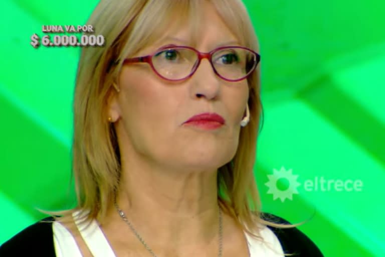 Adriana es de Ituzaingó, tiene tres hijos y ganó Los 8 escalones de los tres millones (Foto: Captura / eltrece)