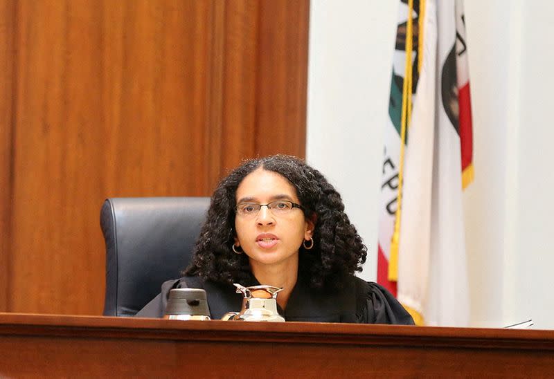 FILE PHOTO: California Supreme Court Justice Leondra Kruger is seen in an undated photo