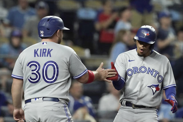 Alejandro Kirk's two-run double, 08/30/2023