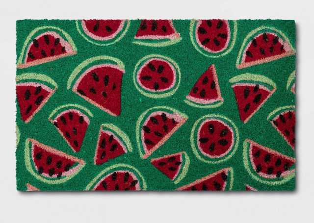 Watermelon Doormat, Custom Welcome Mat, Front Door Mat, Housewarming Gift,  Summer Doormat, Outdoor Doormat, Spring Doormat, Colorful Doormat 